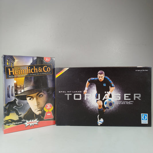  Brettspiel-Bundle: Heimlich & Co. & Torjäger