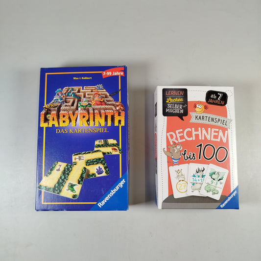 Ravensburger Spielebundle - Labyrinth und Rechnen bis 100