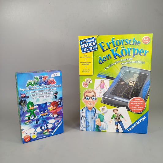 Ravensburger Spieleset: PJ Masks & Erforsche den Körper