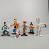 Diverse Cartoon-Figuren-Set (10 Stück) – Bugs Bunny und Goofy