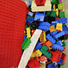 Lego Duplo Konvolut - 7,5 kg gemischte Steine und rote Bauplatte