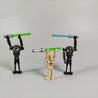 Lego Star Wars Kampfdroiden Figuren - Set aus 6 Figuren