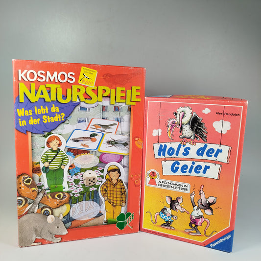 Ravensburger, Kosmos Spiele-Bundle: Hol’s der Geier & Kosmos Natürspiele