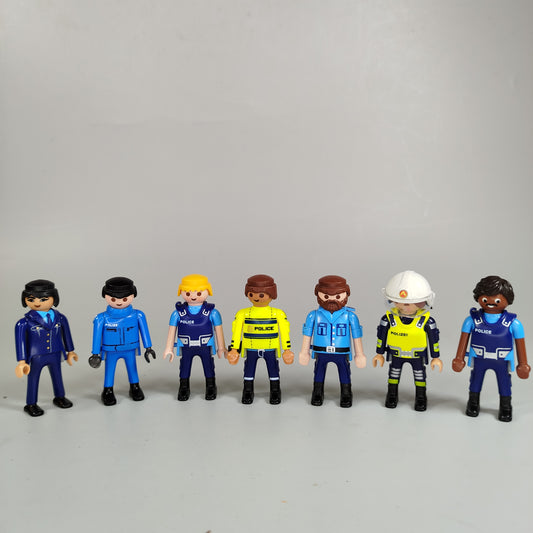 Playmobil Figuren-Set Polizei - 7 Stück Figuren-Set Polizei - 7 Stück