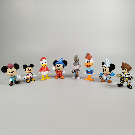 Diverse Figuren-Set (8 Stück) – Disney und Cartoon-Charaktere