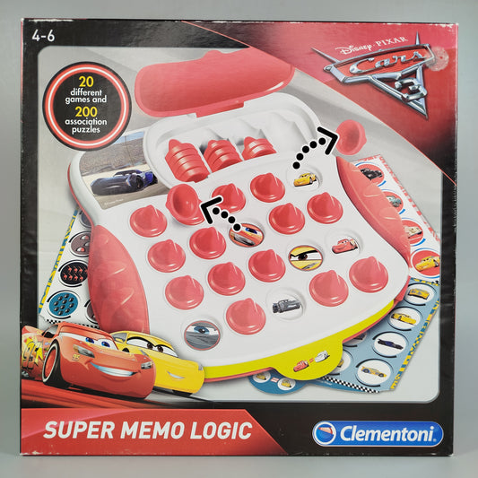 Clementoni Disney Pixar Cars Super Memo Logic Disney Pixar Cars Super Memo Logic