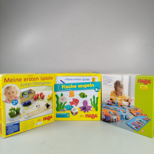 HABA Meine ersten Spiele - HABA Set - 3 Spiele