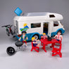 Playmobil 70088 Familien-Wohnmobil mit Figuren und Campingmöbeln