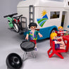 Playmobil 70088 Familien-Wohnmobil mit Figuren und Campingmöbeln