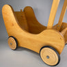 Verneuer Puppenwagen, Lauflernwagen Holz, Retrokissen, Babyborn Wintersack