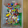 Lego Konvolut 7,5 Kg gemischt, Figuren, Platten, Steine, Fahrzeuge uvm